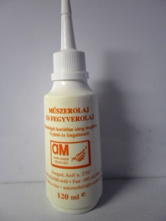 Müszerolaj 120 ml