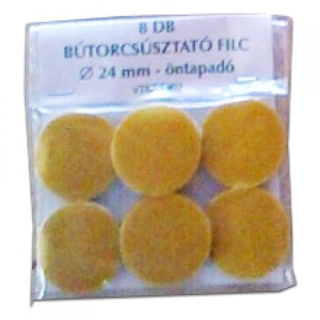 Bútorcsúsztató filc 24mm/8db